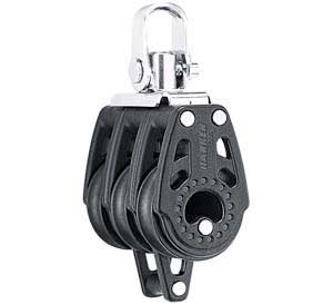Harken 29mm Carbo Triple Swivel w becket 345 - Click Image to Close