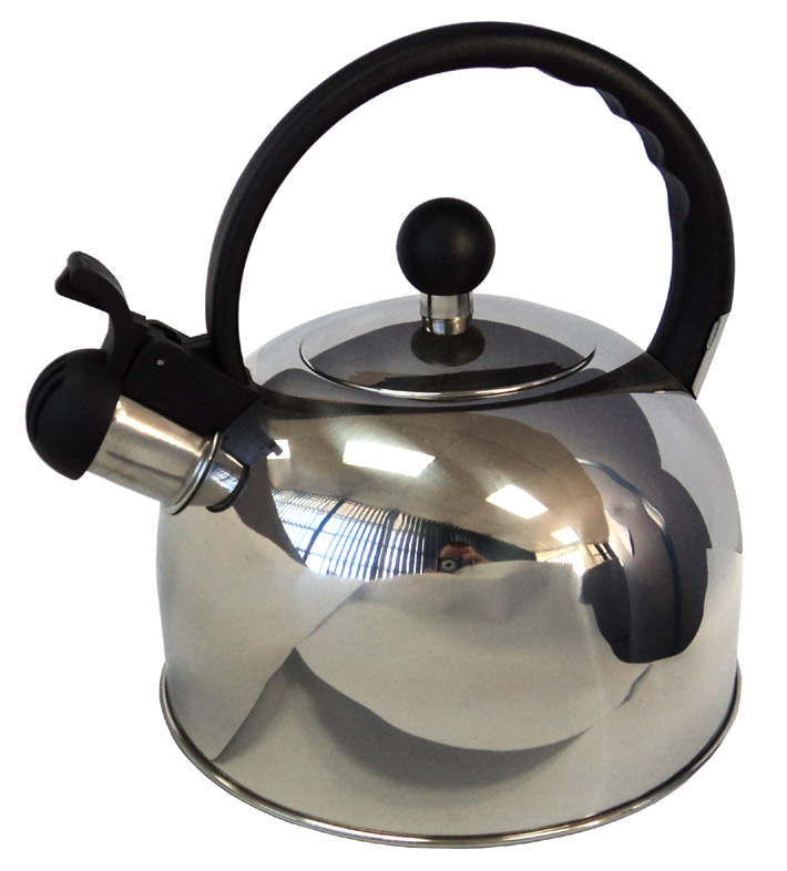 Stainless Steel Deluxe Whistling Kettle - Click Image to Close