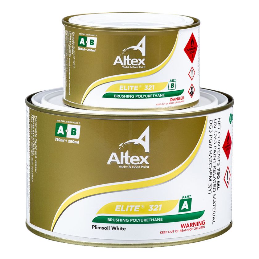 Altex Elite 321 Brushing Topcoat (2-pack) 1L - Click Image to Close