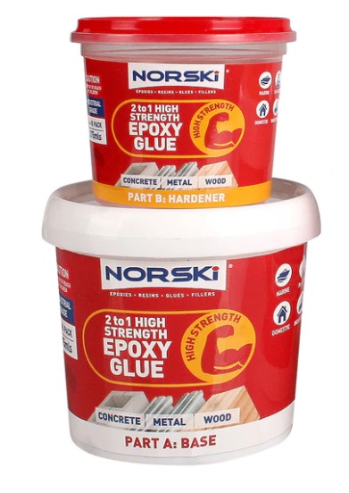 Norski Epoxy Glue 2:1 Hi Strength Adhesive - Click Image to Close