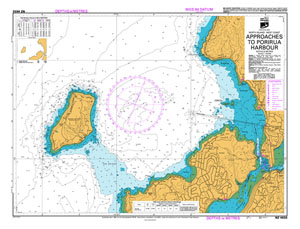 LINZ Paper Charts - NZ4632 Approaches to Porirua Harbour - Click Image to Close