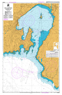 LINZ Paper Charts - NZ4633 Wellington Harbour - Click Image to Close
