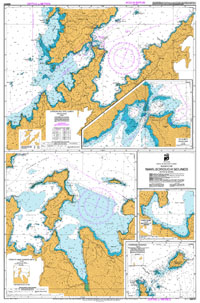 LINZ Paper Charts - NZ6151 Plans in the Marlborough Sounds - Click Image to Close