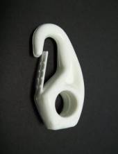 Bodic Hook - 8mm White - Click Image to Close