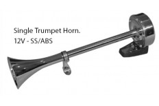 maXtek Single Trumpet Horn 12V