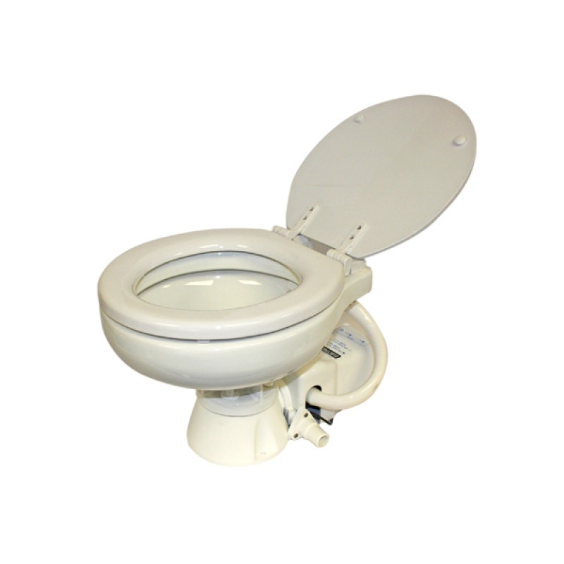 Ocean Tech Electric toilet - Space Saver - Soft Close 12V