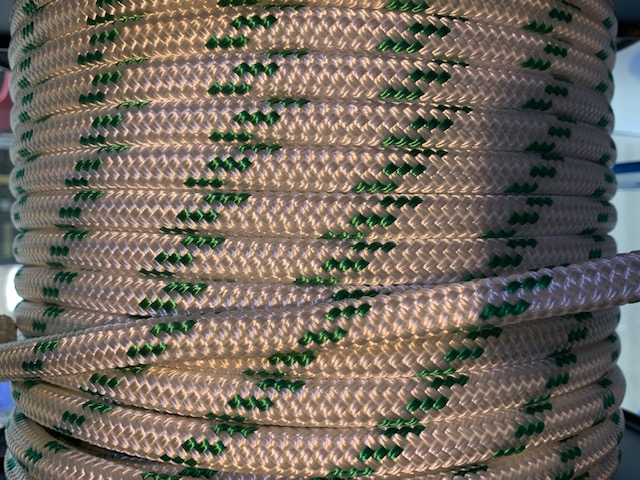 Racing braid - Green fleck - Click Image to Close