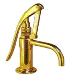 WS62B Classic Brass Lever Pump